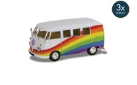 Volkswagen Campervan Peace Love and Rainbows