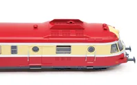 SNCF, autorail diesel RGP I avec remorque, livrée TEE rouge/beige, ép. III, avec décodeur sonore