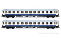 RENFE, set de 2 coches «Estrella Rías Bajas», Bc10x-12600 literas, decoración «Largo Recorrido»