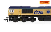 RailRoad: GB Railfreight - Class 66 - 66301 ‘Drax Power Station 50’ - Gold Livery (Drax 50th Anniversary)