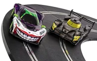 Scalextric Spark Plug - Batman vs Joker Race Set (EU Plug)