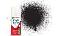 Acrylic Spray: 33 - Black - Matt - (150ml)