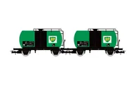 FS, set di 2 carri cisterna a 2 assi "BP", ep. IV