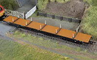 BR - Departmental 'Salmon' Bogie Wagon 
