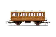 GNR, 4 Wheel Coach, 1st Class, Fitted Lights, 1534 - Era 2