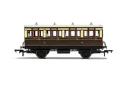 GWR, 4 Wheel Coach, 1st Class, 143 - Era 2/3