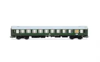 DR, set di 3 carrozze treno auto-cuccette "Berlino – Lörrach", composto da 1 x Bc + 1 x WLAB + 1 x DDm, livrea verde/rossa, ep. IV