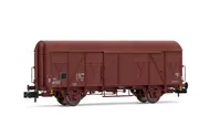 SNCF, 2-unit set of 2-axle closed wagons G4, period IV