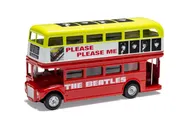 The Beatles - Set of 5 Album Cover London Bus models PLUS Yellow Submarine
