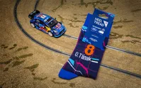 Scalextric x Heel Tread Socks
