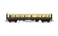 GWR, Collett 'Bow Ended' Corridor Brake Third (L/H), 4942 - Era 3