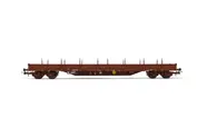 SNCF, wagon plate-forme à 4 essieux Res, ép. IV