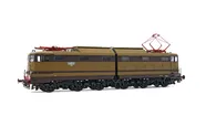 FS, electric locomotive E.645, 2nd series, original front windows, castano/isabella livery, period IV-V, with DCC-sounddecoder