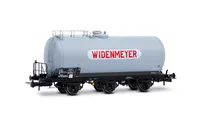 SNCF, wagon-citerne à 3 essieux pour le transport de fioul « WIDENMEYER », livrée grise, ép. IV