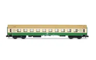 DR, 3-unit set of "OSShD" coaches type B, no. 2/2, consisting of 1 x WR + 2 x B, green/beige livery, ep. IV