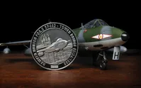 Hawker Hunter FGA.9/FR.10/GA.11 + Collectors Coin