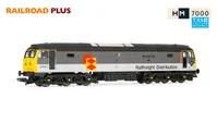 RailRoad Plus BR Railfreight, Class 47, Co-Co, 47188 - Era 8 (Sound Fitted)