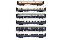 Intraflug/CIWL, 6-tlg. Set „50 Jahre Nostalgie-Istanbul-Orient-Express”, 1976