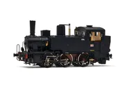 FS, steam locomotive Gr.835 with electric lamps and white wheel rims, ep. III-IV, with DCC sound decoder
