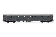 FS, luggage/mail van type ‘49 DUz 93.100, grigio ardesia livery, bogies type 27, period III-IV