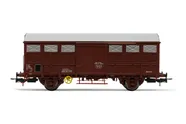 SNCF, 2-axle closed wagon Gs for cattle transport, oxid red livery, period IV-V