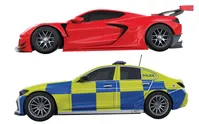 Scalextric Police Chase Set (EU Plug)