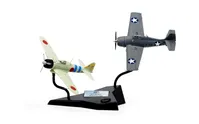Grumman F4F-4 Wildcat & Mitsubishi Zero Dogfight Double