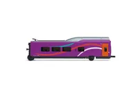 RENFE, 5-unit base set of the high-speed train "AVLO", purple livery, ep. VI