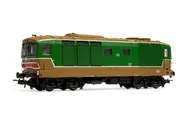 FS, diesel locomotive D.445, 1st series, original green/isabella livery, period IV-V