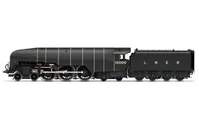 LNER, Class W1 'Hush Hush', 1935 (Double Blast Pipe), 4-6-4, 10000 - Era 3