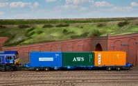 Touax, KFA Container Wagon with 3 x 20' Containers - Era 11