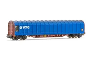 VTG, 4-axle tarpaulin wagon Rilns, blue livery livery, period V-VI