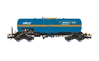 WASCOSA, 4-achs. Kesselwagen für den Transport von Schwefeldioxid, „GRILLO“, blau