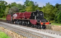 LMS, Princess Royal Class 'The Turbomotive', 4-6-2, 6202 - Era 3