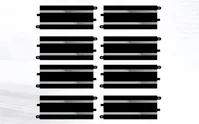 Scalextric Straights (x8) Track Extension Pack