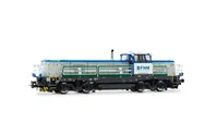 FNM / Trenord, diesel locomotive Effishunter 1000, grey/blue/green, ep. VI, with DCC sound decoder