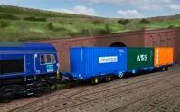 Touax, KFA Container Wagon with 3 x 20' Containers - Era 11
