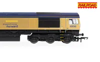 RailRoad: GB Railfreight - Class 66 - 66301 ‘Drax Power Station 50’ - Gold Livery (Drax 50th Anniversary)