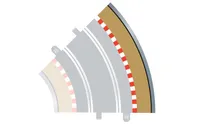 Radius 2 Curve Outer Borders 45° x 4