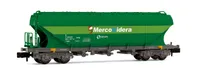 RENFE, Schwenkdachwagen TT5, grüne "MercoNidera"-Lackierung, Ep. V