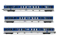 SNCF, coffret de 3 voitures RIO 82 PACA II, ép. V
