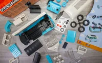 QUICKBUILD VW Camper Van blue