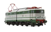 FS, electric locomotive E.646, 2nd series, green/grey livery with aluminium stripes, period IIIb