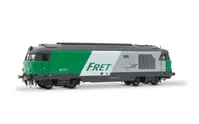 SNCF, locomotive diesel BB 467471 à parois latérales lisses, livrée « FRET », ép. VI