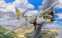 Martin B-26C-45-MO Marauder 'Miss Arkansas' - 12th USAAF - Lt Leo A Lampman