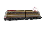 FS, electric locomotive E.645, 2nd series, castano/isabella livery with aluminium stripes and black bogies, period IV, with DCC-sounddecoder