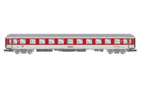 DB Nachtzug, 2-unit set of couchettes Bvcmz248, white/red livery, ep. V