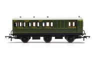 SR, 6 Wheel Coach, Brake 3rd Class, 3750 - Era 3