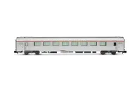 SNCF, TEE-Reisezugwagen A8u „Mistral", Nizza – Paris, in silberne Farbgebung, Ep. IV