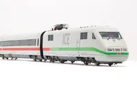 DB AG, ICE 1, Tz 155 „Rosenheim”, 4-tlg. Grundset (Lok, Dummy, je ein Wagen 1. + 2. Klasse), „Klimaschützer”